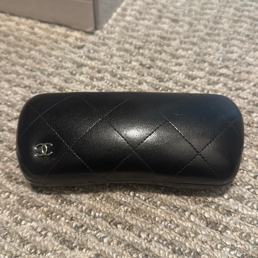 CHANEL glass/sunglass case